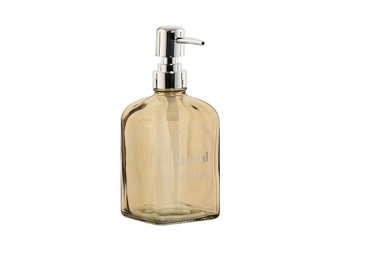 DOSIFICADOR CRISTAL ABS 8X7,5X19 450 ML ORO